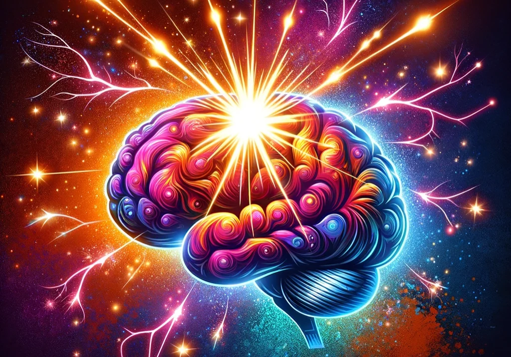 cerveau boosté par la lumière pour les étudiants et enfants